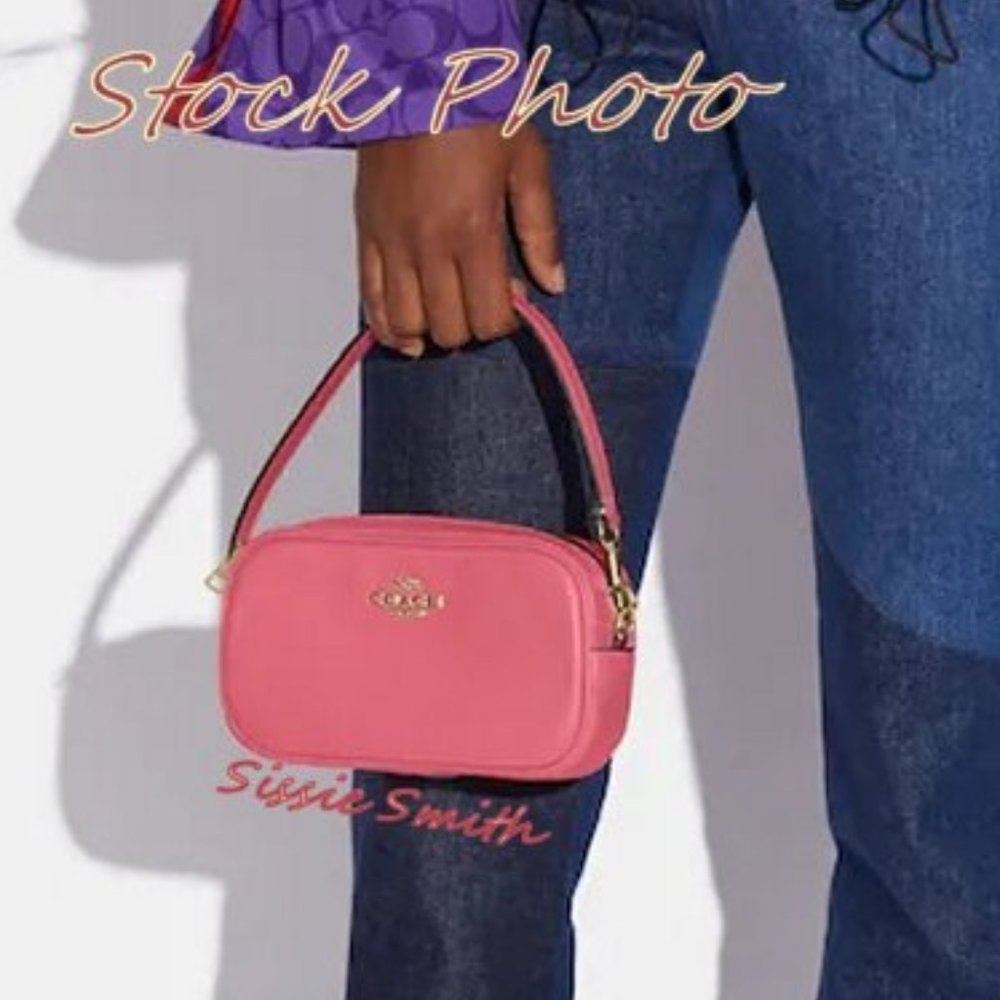 Coach Jamie Wristlet & Mini Skinny in Watermelon - Picture 12 of 14